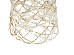 Best Beliani TUELSO Albero di Natale 60/80/100 cm Bianco/Oro Bianco Beige