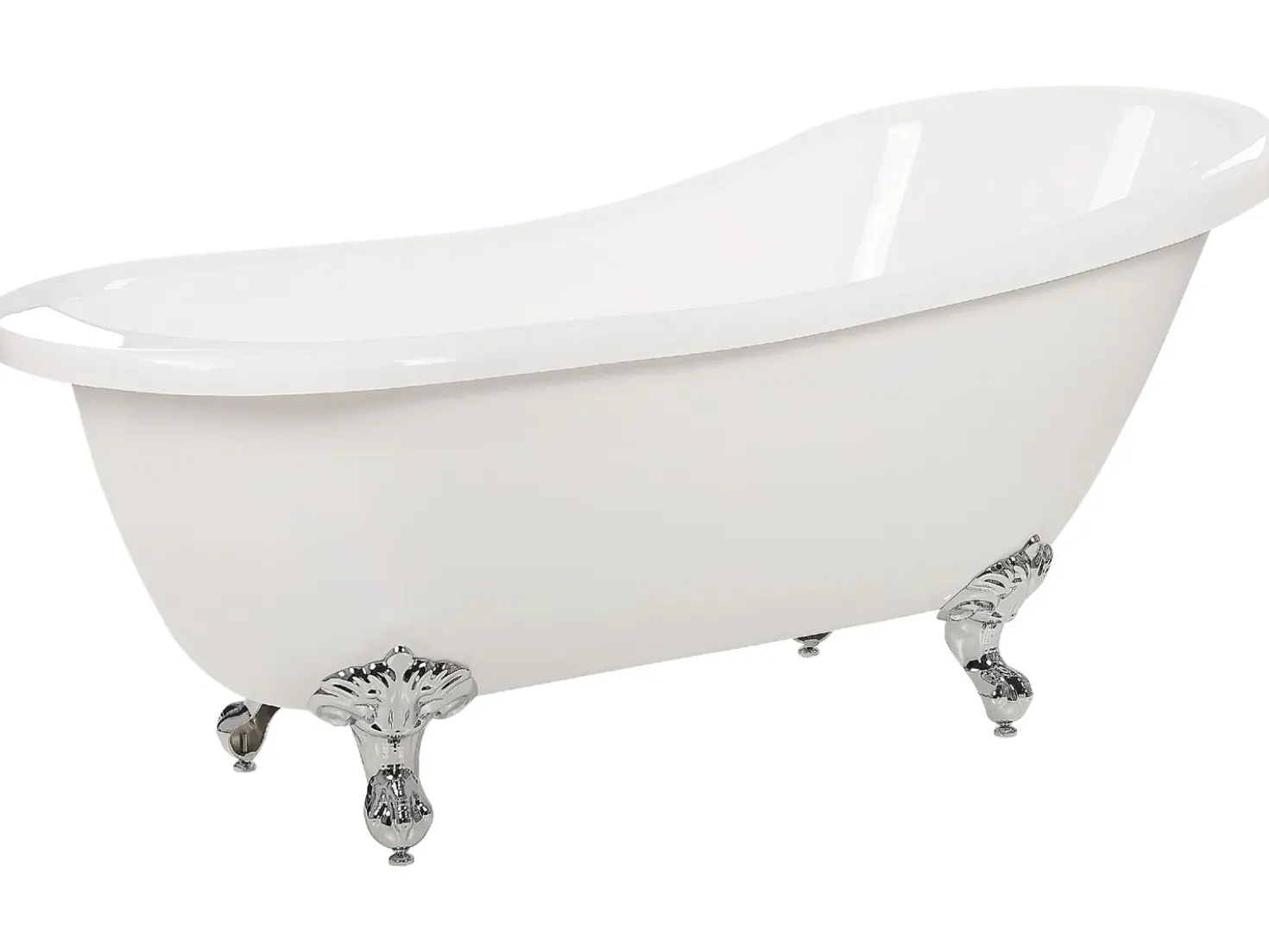 Vasca da bagno freestanding CAYMAN 153 x 77 cm Bianco