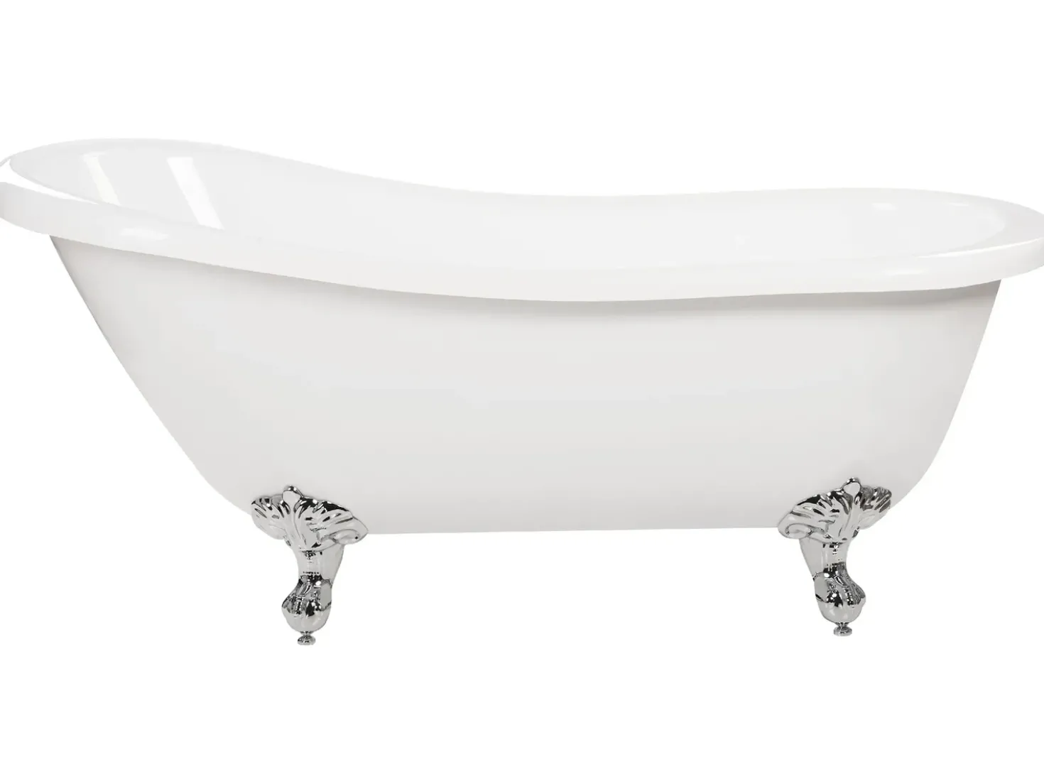 Vasca da bagno freestanding CAYMAN 153 x 77 cm Bianco