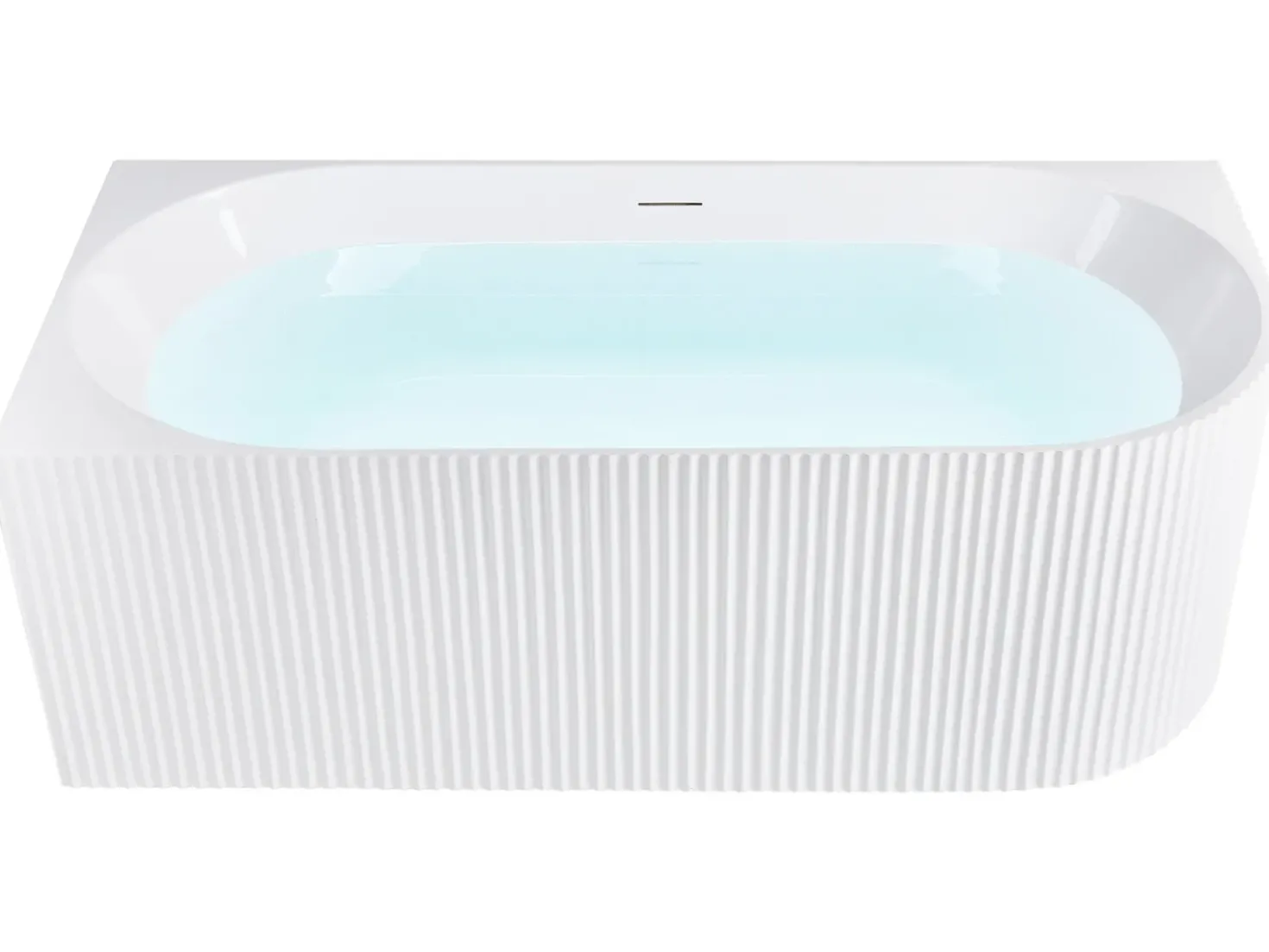Vasca da bagno GOCTA Lato destro 170 x 78 cm Bianco