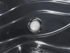 Sale Beliani Vasca idromassaggio da esterno con LED LASTARRIA Grigio grafite Argento Grigio