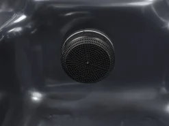 Sale Beliani Vasca idromassaggio da esterno con LED LASTARRIA Grigio grafite Argento Grigio