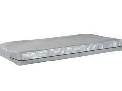 Beliani Vasca idromassaggio da esterno con LED TULAROSA Grigio grafite Argento Grigio Nero