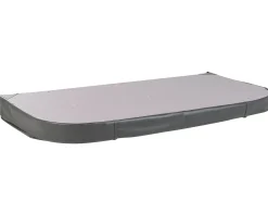 Discount Beliani Vasca idromassaggio da esterno con LED TULAROSA Bianco Bianco Argento Grigio Nero