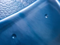 Online Beliani Vasca idromassaggio da esterno con LED ARCELIA Blu Marrone Blu