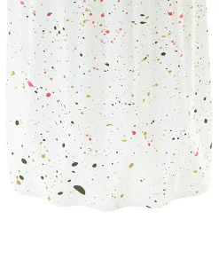 Sale Beliani Vaso da fiori AMALIADA Gres porcellanato 24 cm Bianco