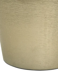 Best Beliani Vaso da fiori AMRIT Metallo 31 cm Oro