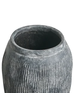 Online Beliani Vaso da fiori ARGINO 50 cm Grigio