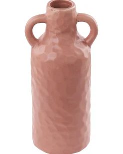 Clearance Beliani Vaso da fiori DRAMA Ceramica 24 cm pastello Rosa