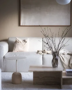 Online Beliani Vaso da fiori DYTIKO Vetro 31 cm Grigio