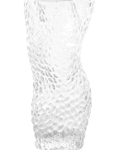 Discount Beliani Vaso da fiori ELATOS Vetro 23 cm Trasparente