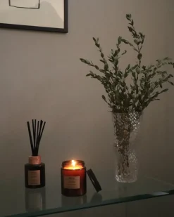 Discount Beliani Vaso da fiori ELATOS Vetro 23 cm Trasparente