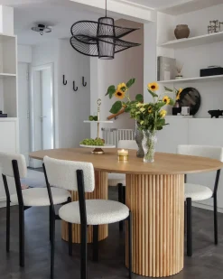 Discount Beliani Vaso da fiori ELATOS Vetro 23 cm Trasparente