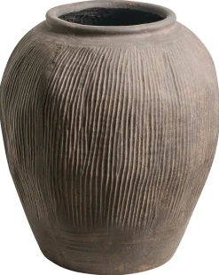 Online Beliani Vaso da fiori KATERINI 40 cm Marrone