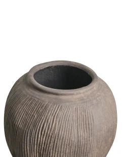 Online Beliani Vaso da fiori KATERINI 40 cm Marrone
