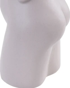 Online Beliani Vaso da fiori KILKIS Ceramica 24 cm Beige