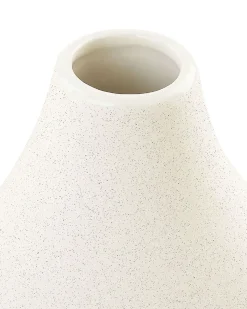 Hot Beliani Vaso da fiori KOMOTINI Ceramica 32 cm sporco Bianco