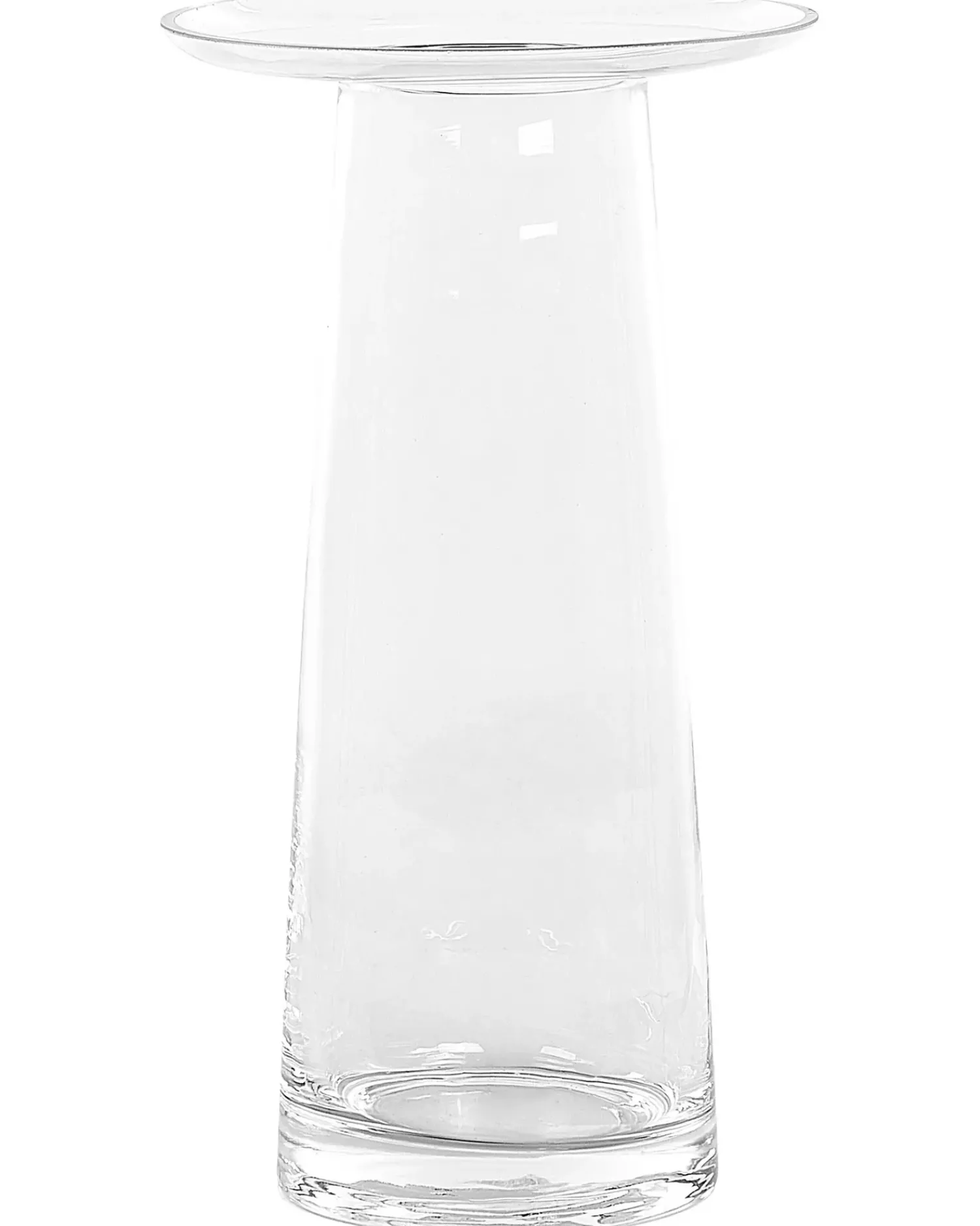 Best Beliani Vaso da fiori MANNA Vetro 26 cm Trasparente