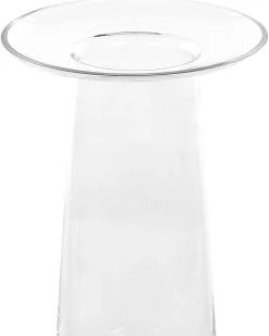 Best Beliani Vaso da fiori MANNA Vetro 26 cm Trasparente