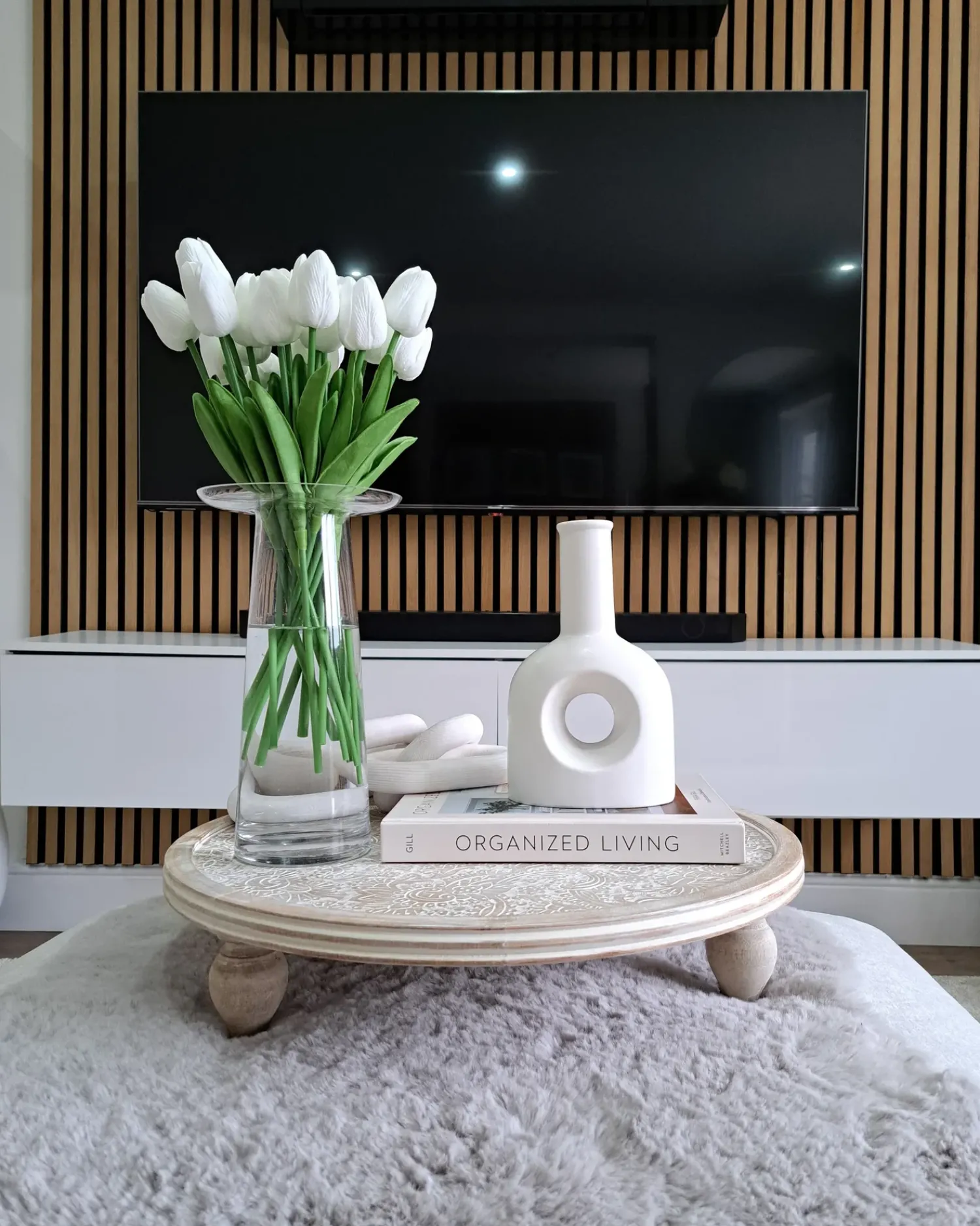 Best Beliani Vaso da fiori MANNA Vetro 26 cm Trasparente