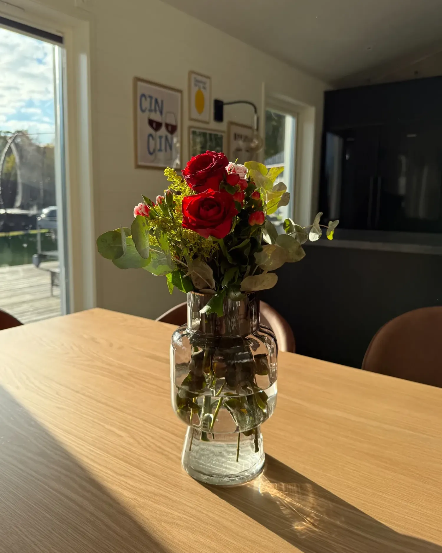 Online Beliani Vaso da fiori MEGALO Vetro 26 cm Grigio