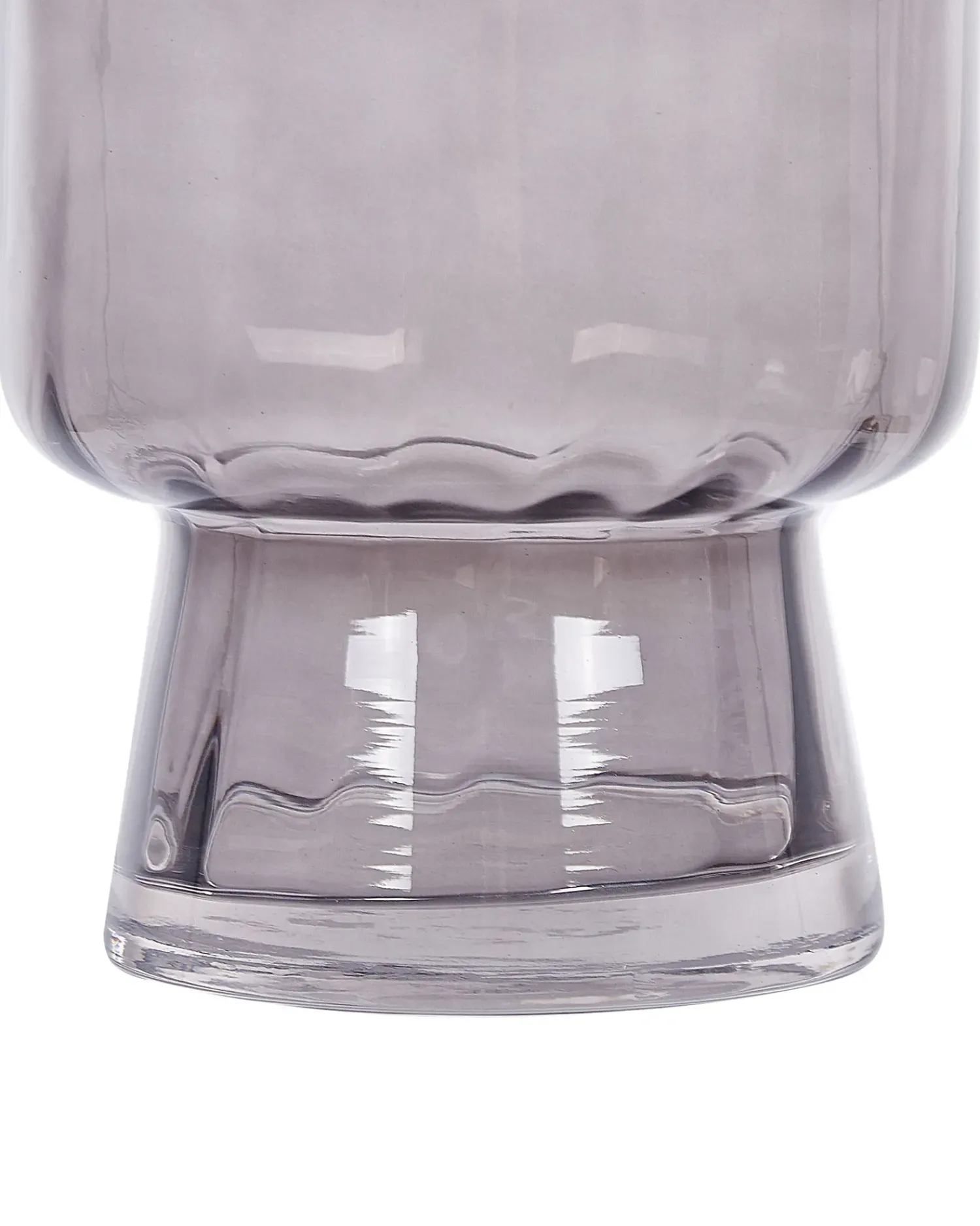 Online Beliani Vaso da fiori MEGALO Vetro 26 cm Grigio