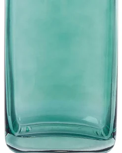 Sale Beliani Vaso da fiori MERBAKA Vetro 26 cm smeraldo Verde