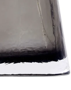 Discount Beliani Vaso da fiori MITATA Vetro 20 cm Grigio
