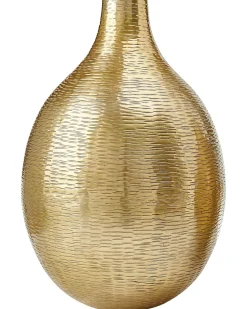 Outlet Beliani Vaso da fiori MOHENJO Metallo 32/35 cm Oro