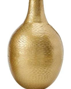Outlet Beliani Vaso da fiori MOHENJO Metallo 32/35 cm Oro