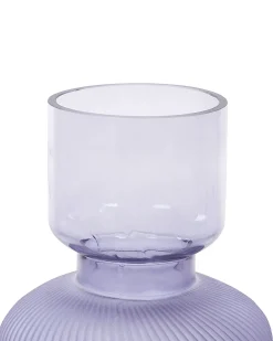 Online Beliani Vaso da fiori RODIA Vetro 24 cm Viola