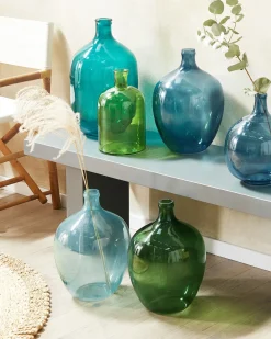 Discount Beliani Vaso da fiori ROTI 39 cm Verde
