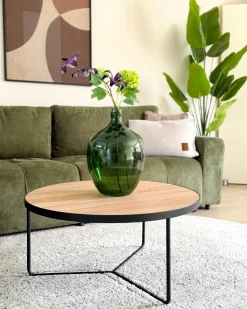 Discount Beliani Vaso da fiori ROTI 39 cm Verde