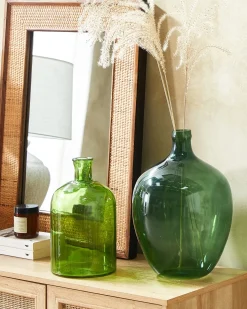 Discount Beliani Vaso da fiori ROTI 39 cm Verde