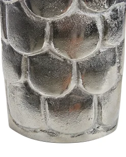 Sale Beliani Vaso da fiori SUKHOTHAI Metallo 47 cm Argento