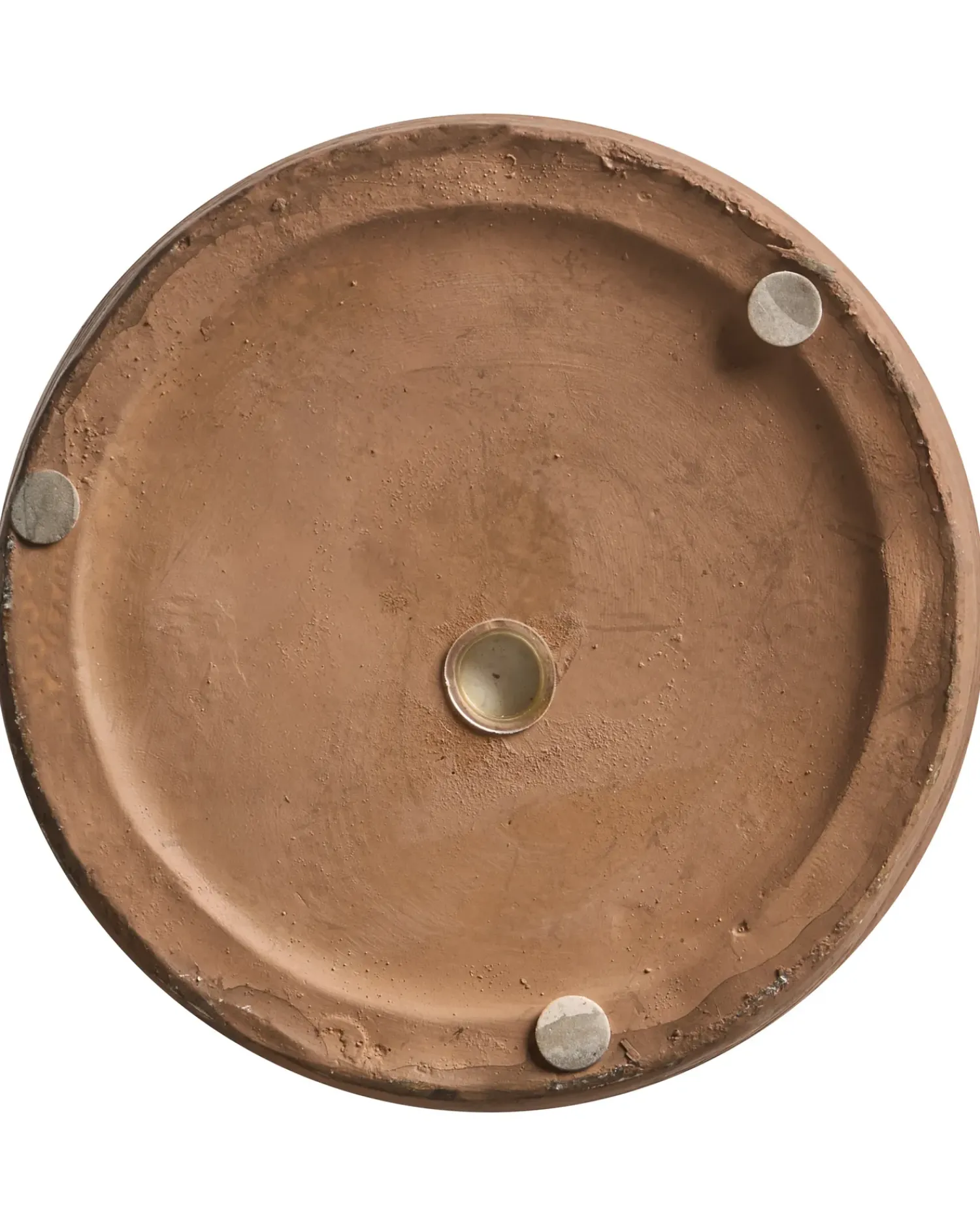 Outlet Beliani Vaso da fiori TRIKALA 50 cm chiaro Marrone