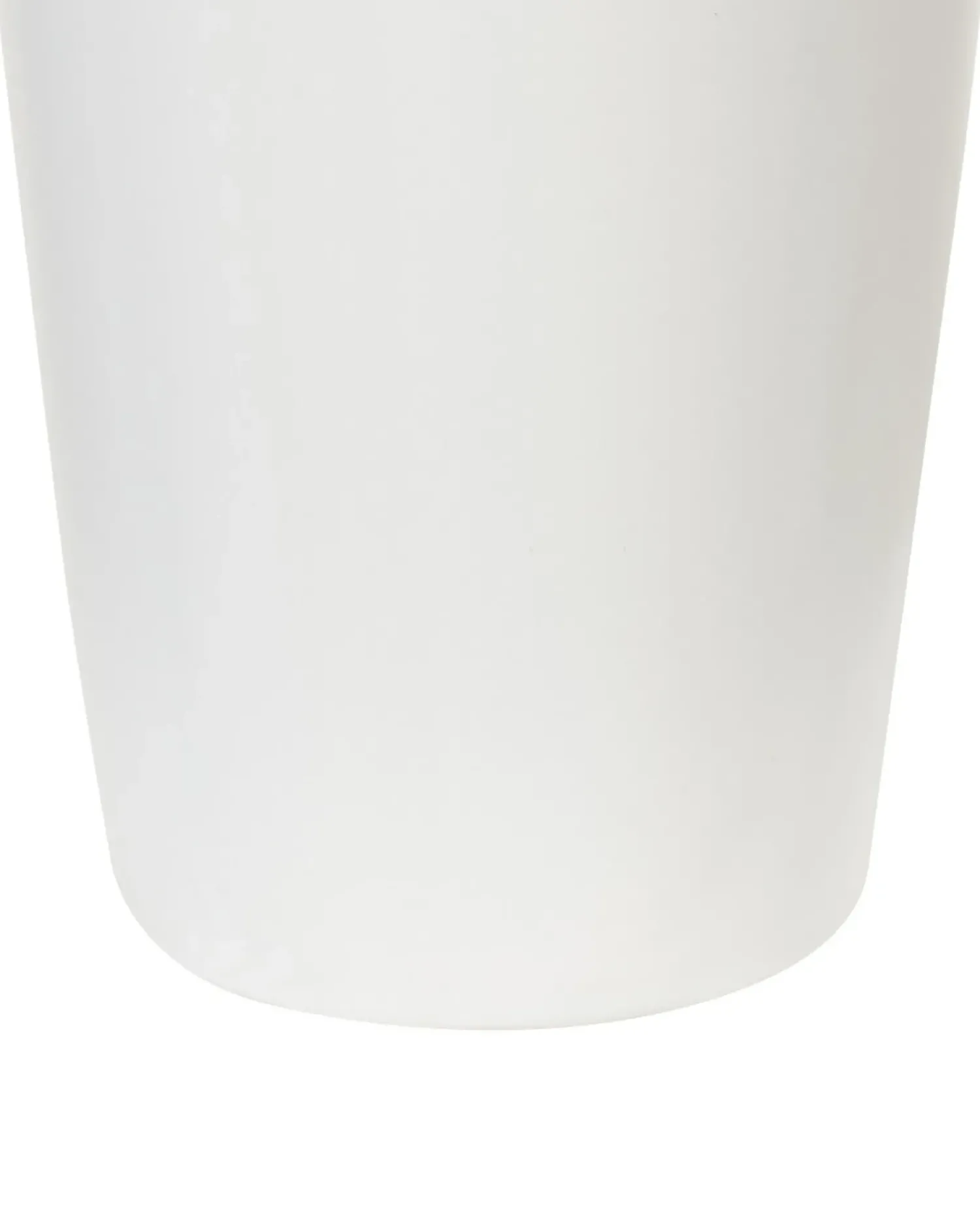 Online Beliani Vaso decorativo APAMEA Gres porcellanato 33 cm Bianco