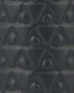 Outlet Beliani Vaso decorativo ARSIN Gres porcellanato 39 cm Nero Oro Nero