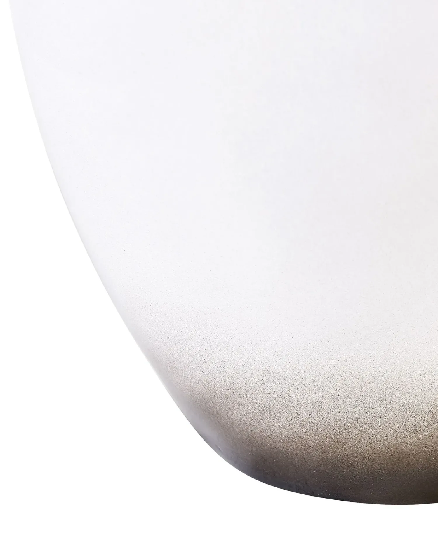 Sale Beliani Vaso decorativo BAEZA Ceramica Bianco Bianco Nero