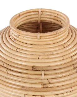 Discount Beliani Vaso decorativo ELATIA Rattan Naturale