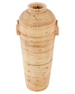 Best Beliani Vaso decorativo ELATIA Rattan Naturale