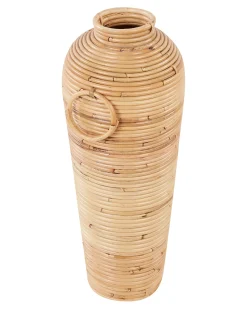 Best Beliani Vaso decorativo ELATIA Rattan Naturale
