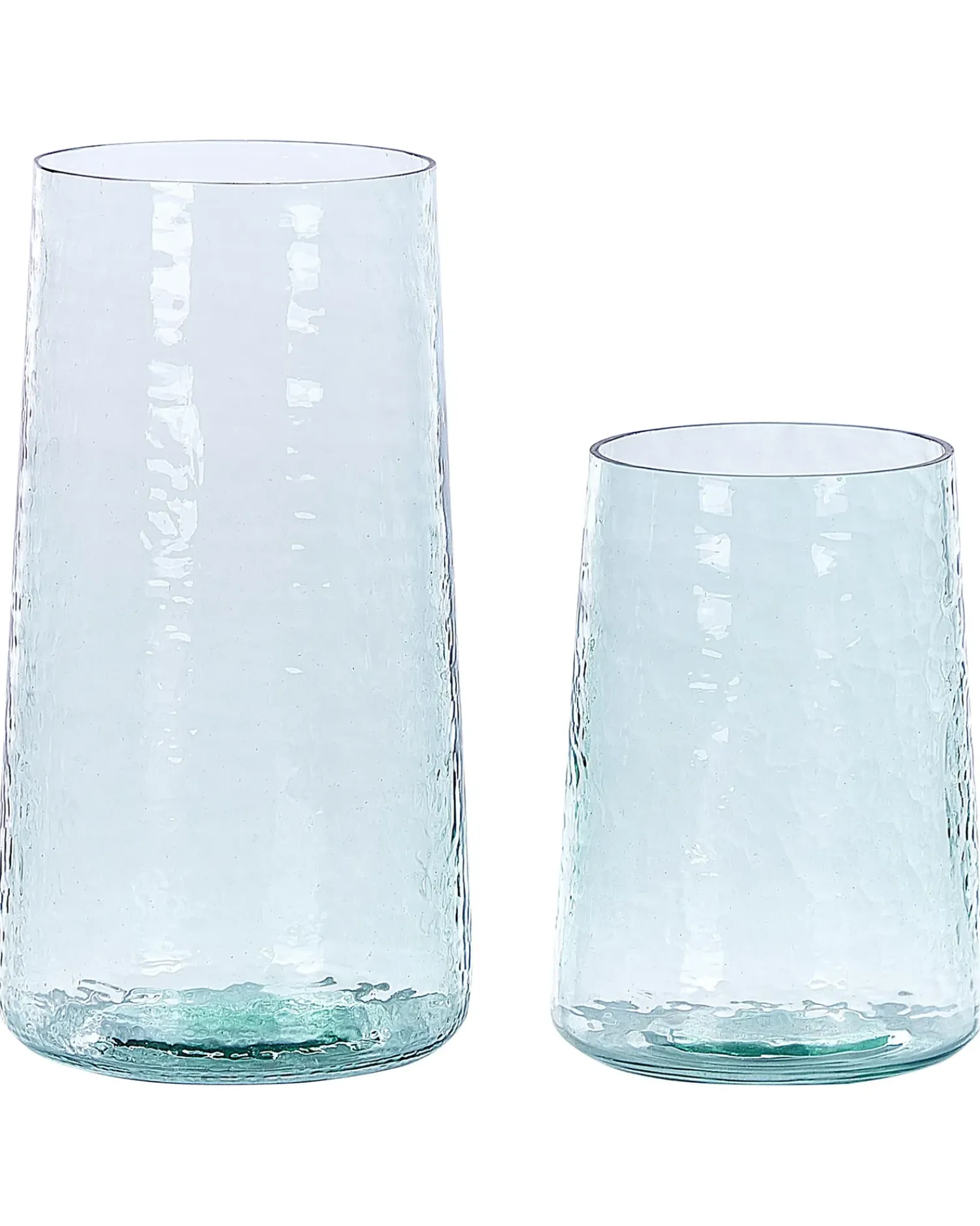 Best Beliani Vaso decorativo KULCHE Vetro 25/17 cm Trasparente