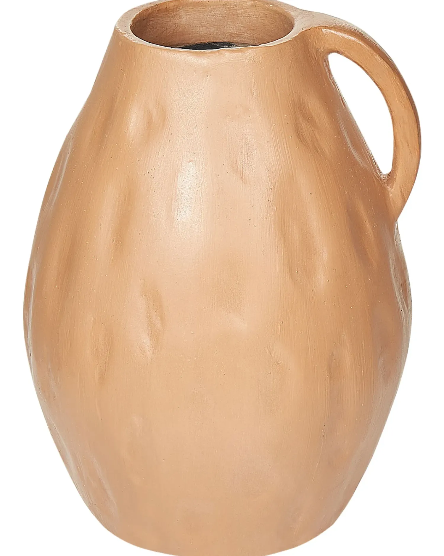 Discount Beliani Vaso decorativo KULIM Ceramica 40 cm sabbia Beige