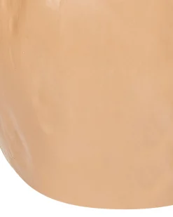 Discount Beliani Vaso decorativo KULIM Ceramica 40 cm sabbia Beige