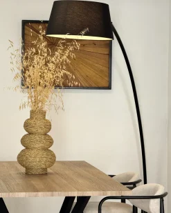 Best Beliani Vaso decorativo MARANG Alghe marine 41 cm Naturale Beige Naturale