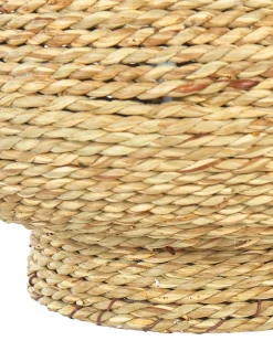 Best Beliani Vaso decorativo MARANG Alghe marine 41 cm Naturale Beige Naturale