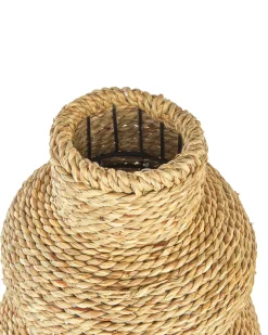 Best Beliani Vaso decorativo MARANG Alghe marine 41 cm Naturale Beige Naturale