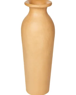 Beliani Vaso decorativo MUAR Ceramica 60 cm Arancione