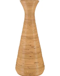 Online Beliani Vaso decorativo NIDRI Rattan 70 cm Naturale